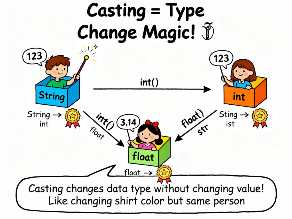 Type casting in python